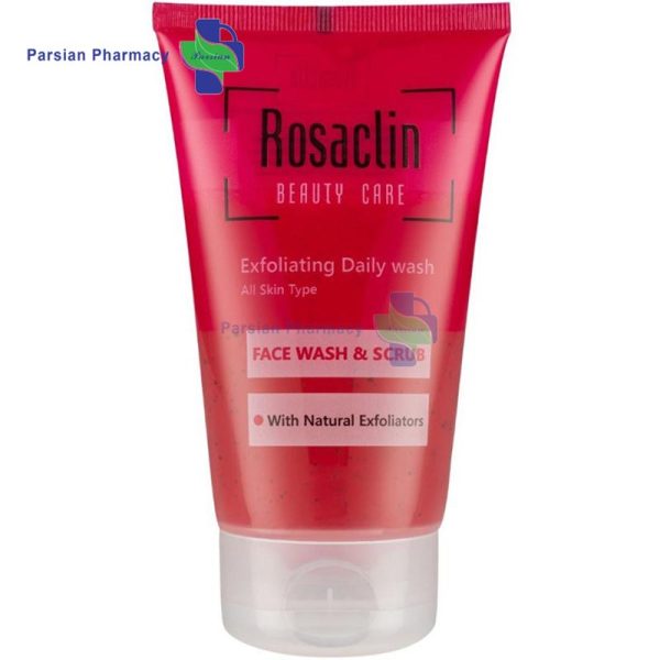 ژل شستشوی اسکراب دار رزاکلین Rosaclin