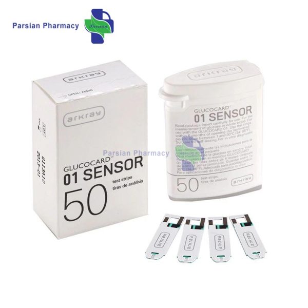 نوار تست قند خون آرکری مدل Glucocard-01 Sensor