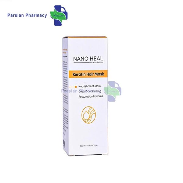 ماسک مو کراتینه با آبکشی نانوهیل Nano Heal