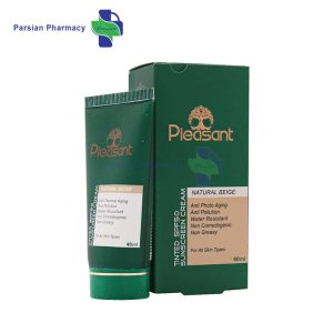 کرم ضد آفتاب رنگی SPF50 پلزنت