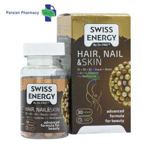 کپسول هیر نیل مو و ناخن اسکین سوئیس انرژی