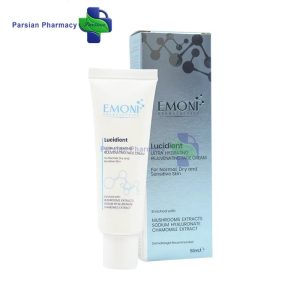 خانه 124 کرم مرطوب کننده صورت ایمونی مدل Lucidient